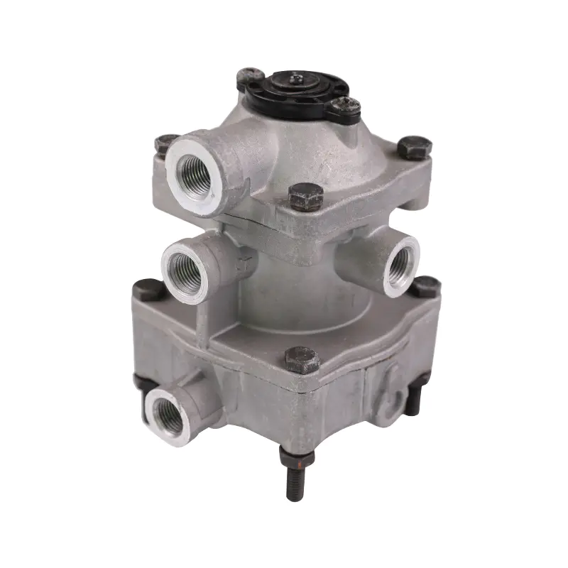 Supapă pneumatică de control de urgență a remorcii foarte integrată