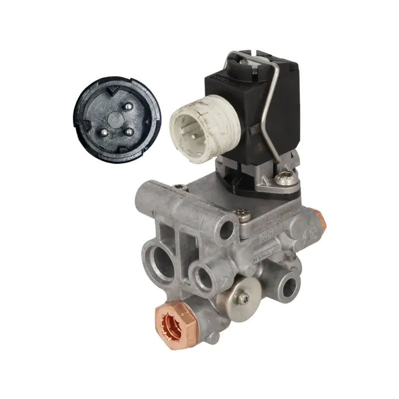 Supapă de control solenoid frână de evacuare pentru seria MAN LION (interfețe VOSS)