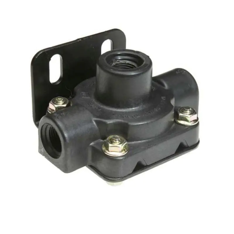 Supapă pneumatică cu eliberare rapidă cu montare flexibilă (cu suporturi cu fante)
