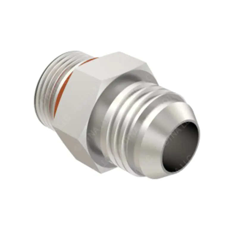 Conector etanșat cu inel O de precizie pentru sisteme pneumatice de înaltă presiune