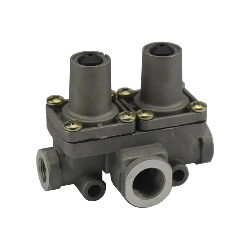 Supapă de protecție pneumatică cu două circuite (deschidere 6 bar)